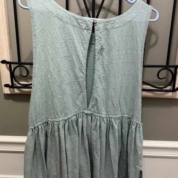 Elegant Sleeveless Mint Dress Free People Large - Picture 10 of 12
